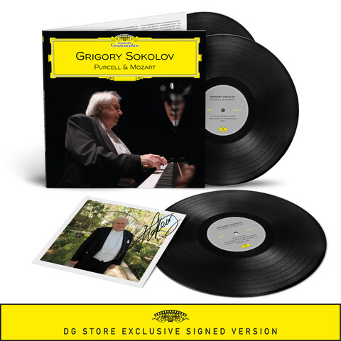 Purcell & Mozart von Grigory Sokolov - 3LP + Signierter Art Card jetzt im Bravado Store