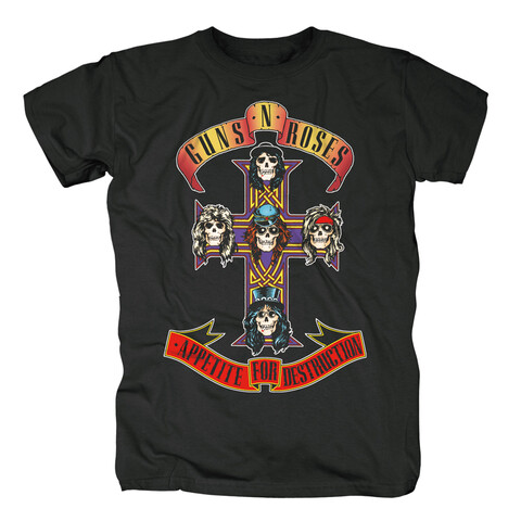 Appetite Album Cover von Guns N' Roses - T-Shirt jetzt im Bravado Store