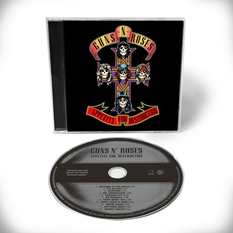 Appetite For Destruction - 1CD Remaster von Guns N' Roses - CD jetzt im Bravado Store