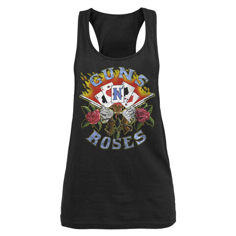 Cards von Guns N' Roses - Girlie Loose Tank Top jetzt im Bravado Store