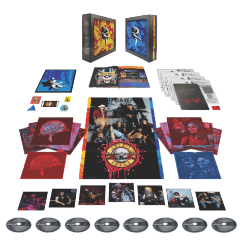 Use Your Illusion von Guns N' Roses - Super Deluxe 7CD + T-Shirt jetzt im Bravado Store