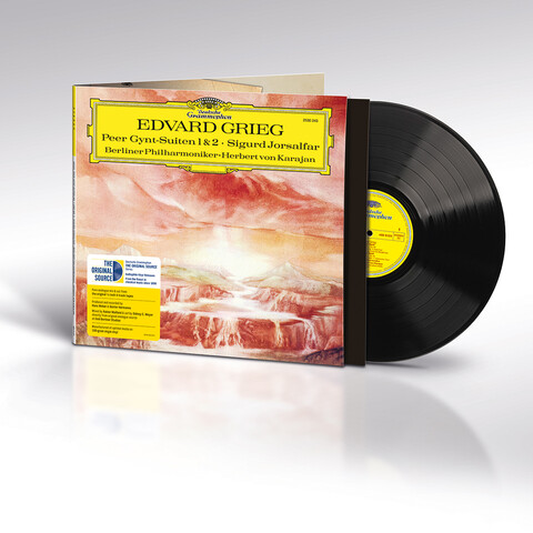Grieg: Peer Gynt Suiten 1 & 2 / Sigurd Jorsalfar (Original Source) von Herbert von Karajan, Berliner Philharmoniker - Vinyl jetzt im Bravado Store