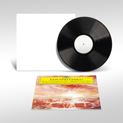Grieg: Peer Gynt Suiten 1 & 2 / Sigurd Jorsalfar (Original Source) von Herbert von Karajan, Berliner Philharmoniker - White Label Vinyl + Cover Card jetzt im Bravado Store