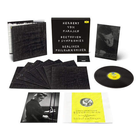 Beethoven 9 Symphonies (Superdeluxe Vinyl Art Edition) von Herbert von Karajan - Limitierte 8LP Box jetzt im Bravado Store