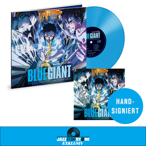 BLUE GIANT von Hiromi - LP - Exclusive Vinyl + signierte Art Card jetzt im Bravado Store
