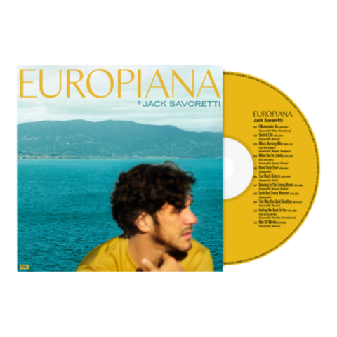 Europiana von Jack Savoretti - CD jetzt im Bravado Store