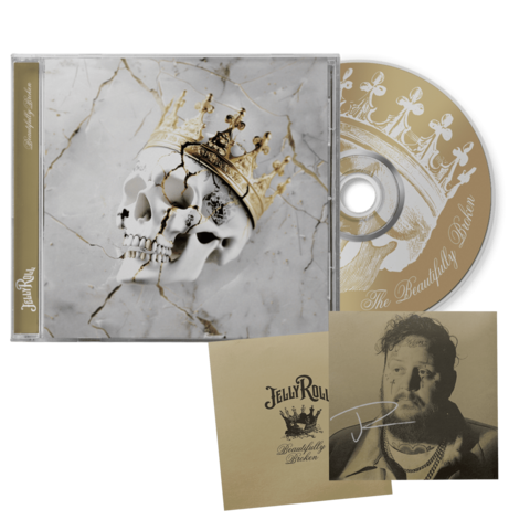 Beautifully Broken von Jelly Roll - CD + Signed Insert jetzt im Bravado Store