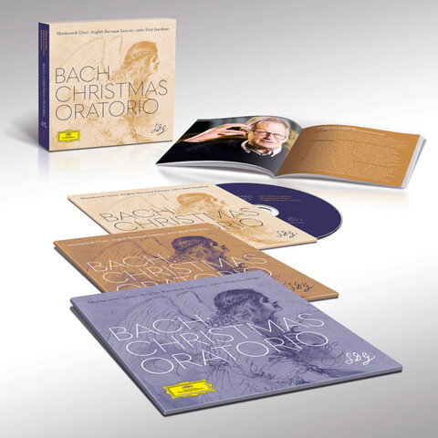 Bach: Weihnachtsoratorium von John Eliot Gardiner, Monteverdi Choir, English Baroque Soloists - 2CD + Blu-Ray jetzt im Bravado Store