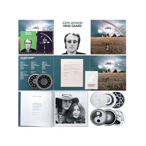 Mind Games von John Lennon - Ultimate Editon Deluxe CD Box jetzt im Bravado Store