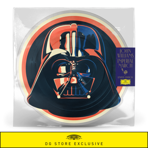 John Williams: In Concert Imperial March Shaped Picture Vinyl von John Williams - LP - Exclusive Shaped Picture Vinyl jetzt im Bravado Store