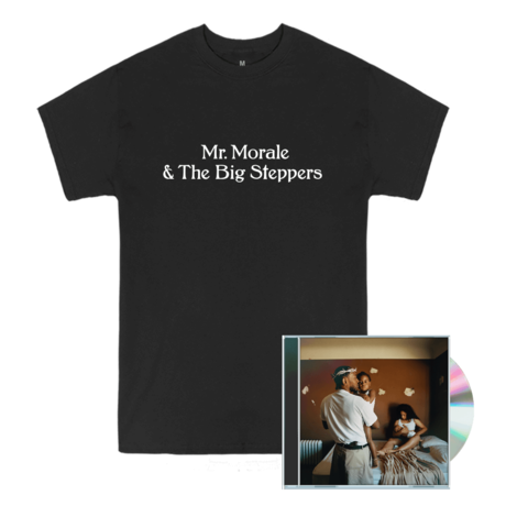Mr. Morale & The Big Steppers von Kendrick Lamar - CD + T-Shirt Bundle (Black) jetzt im Bravado Store