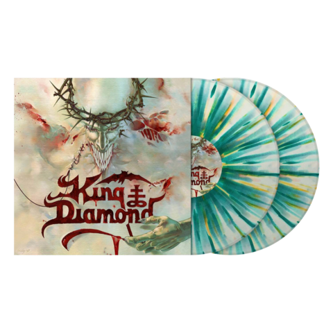 House of God von King Diamond - 2LP - white wiht mint & orange splatter jetzt im Bravado Store