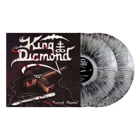 The Puppet Master von King Diamond - 2LP -  silver "black dust" jetzt im Bravado Store