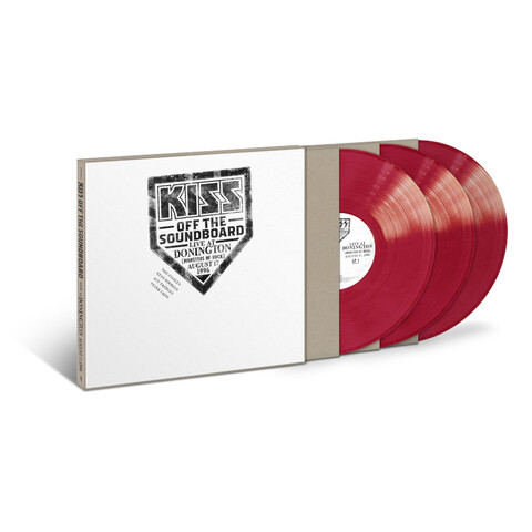 KISS Off The Soundboard: Live In Donington von KISS - Exclusve Limited Red 3LP jetzt im Bravado Store