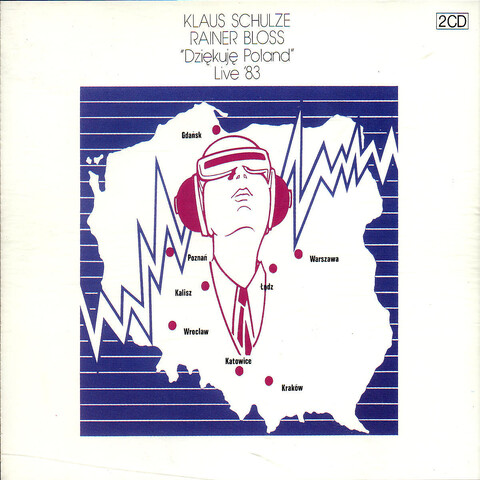 Dziekuje Poland Live '83 von Klaus Schulze - 2LP jetzt im Bravado Store
