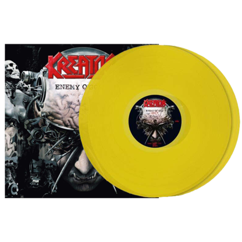 Enemy Of God (Remastered) von Kreator - 2LP - Yellow Coloured Vinyl jetzt im Bravado Store