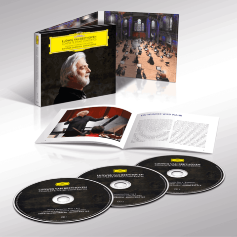 Beethoven: Complete Piano Concertos (3CD Digipack) von Krystian Zimerman - 3CD Digipack jetzt im Bravado Store