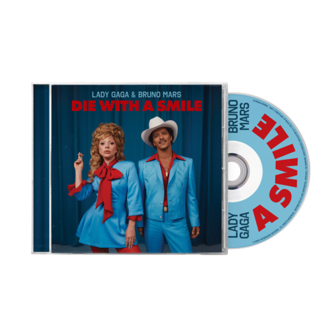 Die With a Smile von Lady Gaga, Bruno Mars - CD Single jetzt im Bravado Store