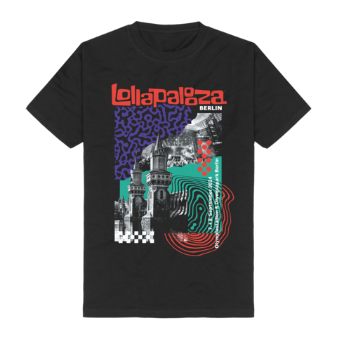 Collage von Lollapalooza Festival - T-Shirt jetzt im Bravado Store