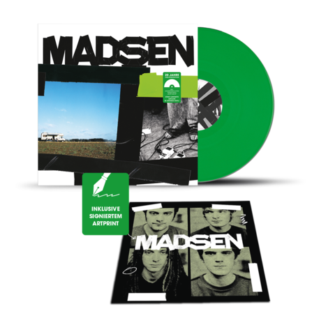 Madsen (20th Anniversary) von Madsen - Green Coloured 1 LP jetzt im Bravado Store