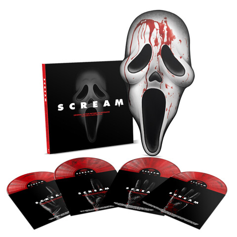 Scream von Marco Beltrami - Limited Red/Black Smoke Vinyl 4LP + Mask jetzt im Bravado Store