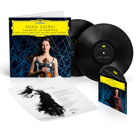 Paganini: 24 Caprices von María Dueñas - 2LP + 1CD jetzt im Bravado Store