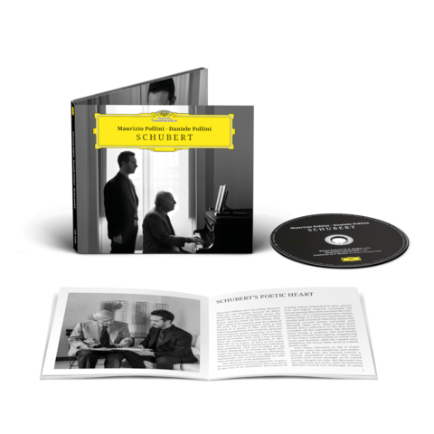 SCHUBERT von Maurizio Pollini & Daniele Pollini - CD + Digipack jetzt im Bravado Store