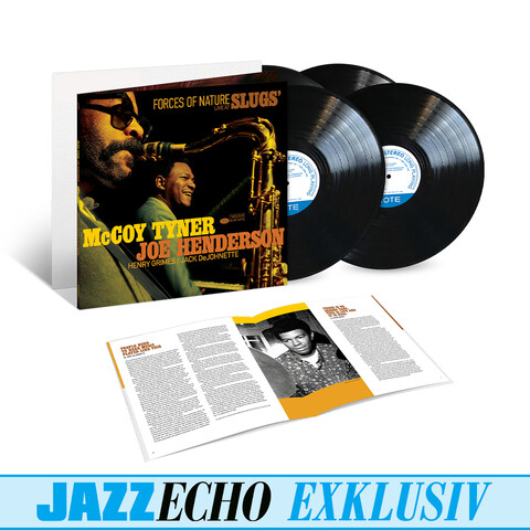 Forces of Nature: Live at Slugs von McCoy Tyner & Joe Henderson - 2LP + White Label jetzt im Bravado Store