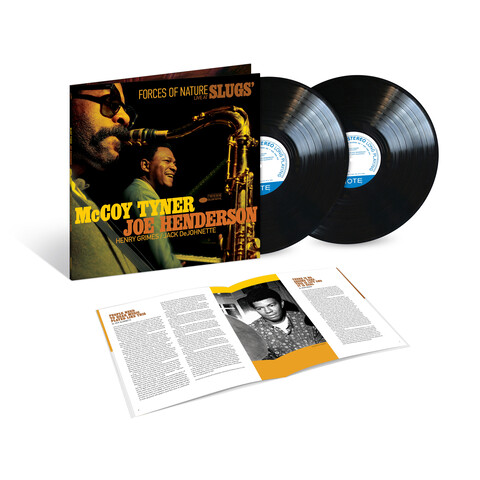 Forces of Nature: Live at Slugs von McCoy Tyner & Joe Henderson - 2LP jetzt im Bravado Store