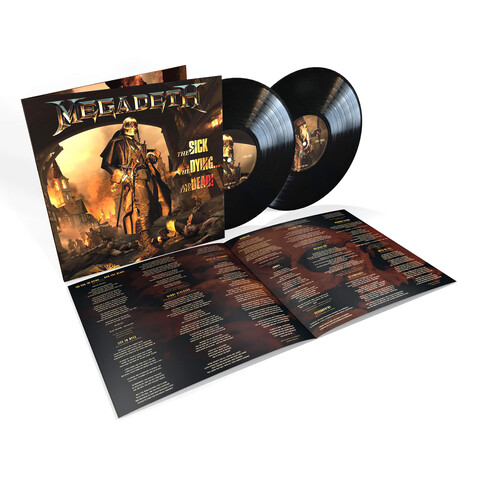 The Sick, The Dying… And The Dead! von Megadeth - 2LP jetzt im Bravado Store