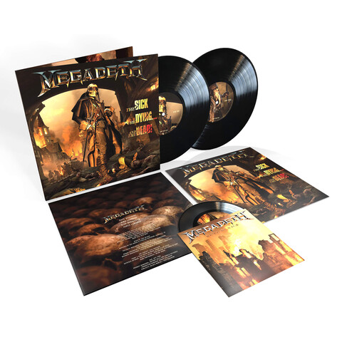 The Sick, The Dying… And The Dead! von Megadeth - Exclusive Deluxe 2LP + 7'' jetzt im Bravado Store