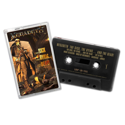 The Sick, The Dying… And The Dead! von Megadeth - Limited Edition Cassette jetzt im Bravado Store