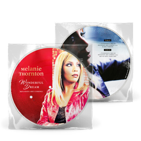 Wonderful Dream (Holidays Are Coming) von Melanie Thornton - Limitierte 7" Picture Disc jetzt im Bravado Store