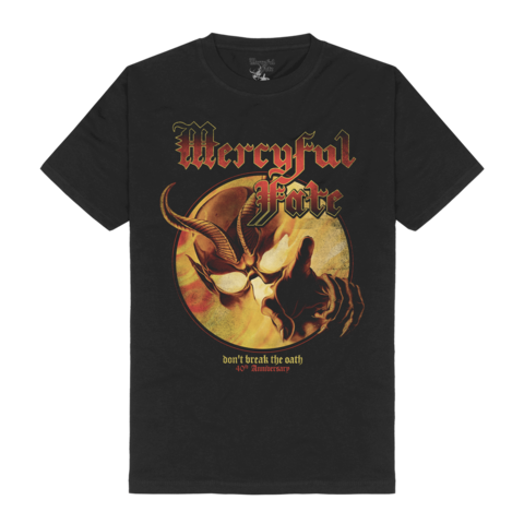 DBTO 40th Anniversary von Mercyful Fate - T-Shirt jetzt im Bravado Store