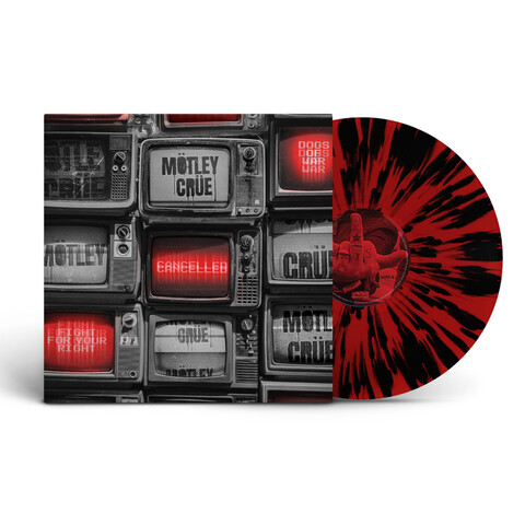 Cancelled von Mötley Crüe - LP - Coloured Red with Black Splatter Vinyl jetzt im Bravado Store