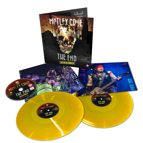 The End - Live in Los Angeles (Ltd. Coloured 2LP+DVD) von Mötley Crüe - 2LP+DVD jetzt im Bravado Store