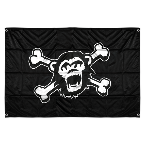 Jolly Roger von Mr. Hurley & Die Pulveraffen - Flagge jetzt im Bravado Store