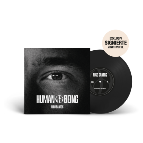 Human Being von Nico Santos - Exklusive Limitierte Handsignierte 7" Vinyl Single jetzt im Bravado Store