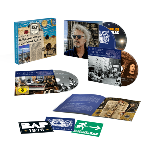 Alles Fliesst - Geburtstags Edition (Ltd. Deluxe) von Niedeckens BAP - 3CD + DVD jetzt im Bravado Store