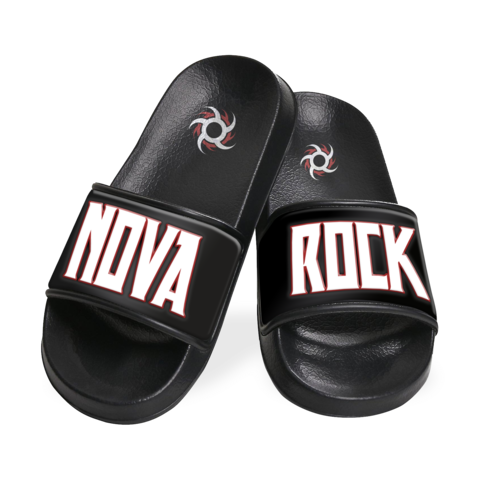Bold Lettering Slipper von Nova Rock Festival - Schuhe jetzt im Bravado Store
