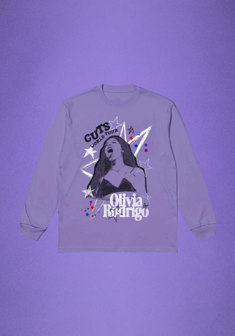 GUTS world tour setlist longsleeve von Olivia Rodrigo - Longsleeve jetzt im Bravado Store