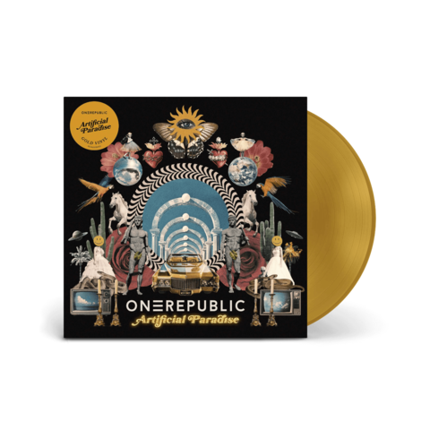 Artificial Paradise von OneRepublic - LP - Gold Coloured Vinyl jetzt im Bravado Store