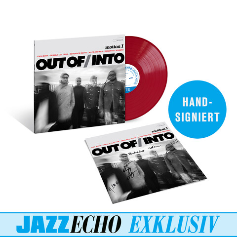 Motion I von Out of/Into - LP  - Coloured Red Vinyl  + Signed Art Card jetzt im Bravado Store