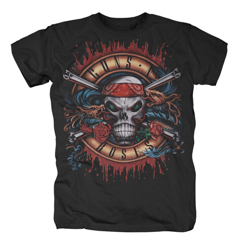 Green Light Skull von Guns N' Roses - T-Shirt jetzt im Bravado Store
