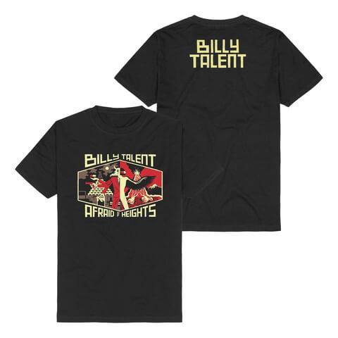 Bravado Afraid Of Heights Billy Talent T Shirt