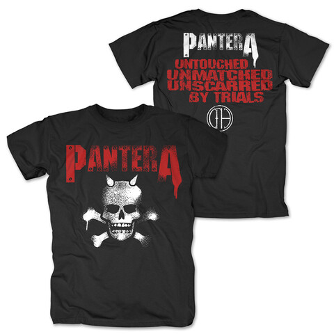 Horned Skull Stencil von Pantera - T-Shirt jetzt im Bravado Store