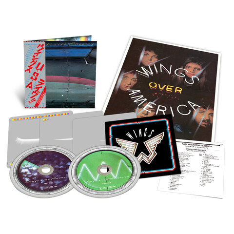 Wings Over America von Paul McCartney - 2CD jetzt im Bravado Store