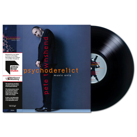 PSYCHODERELICT von Pete Townshend - 2LP jetzt im Bravado Store