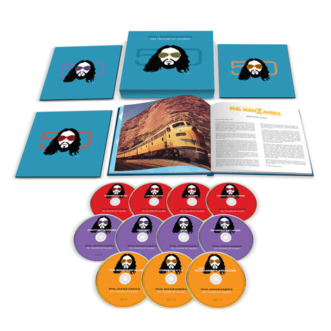 PHIL MANZANERA – 50 YEARS OF MUSIC von Phil Manzanera - 11CD - Exclusive Deluxe CD BOX jetzt im Bravado Store