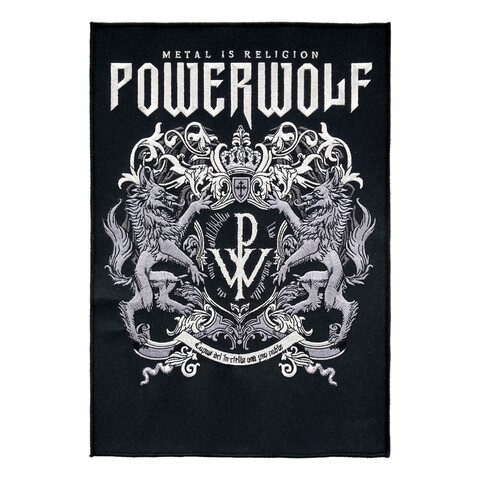 Powerwolf Crest von Powerwolf - Backpatch jetzt im Bravado Store